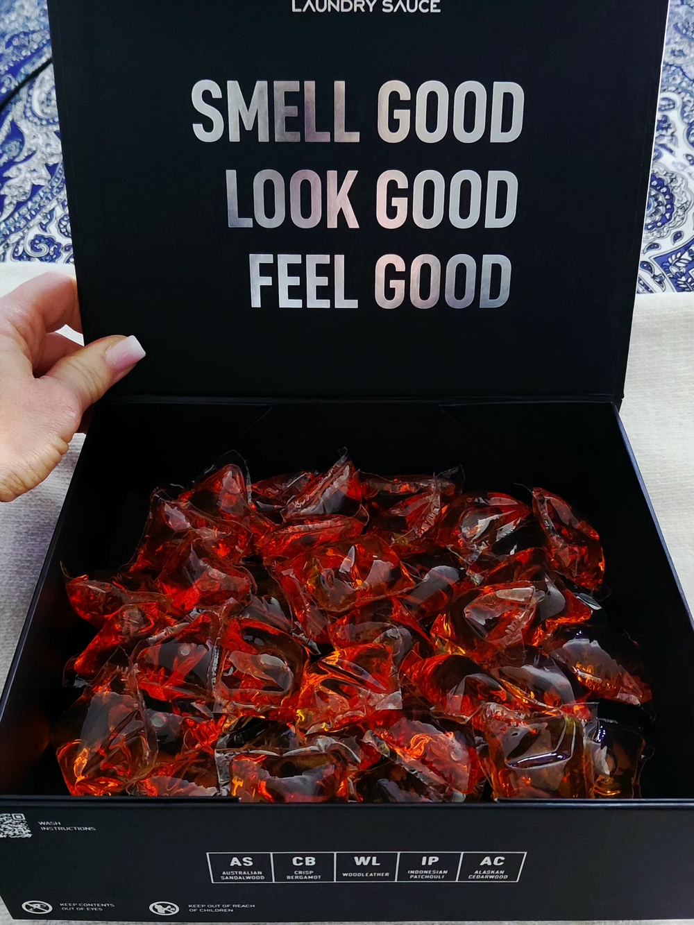 Laundry Sauce Liquid Pods - Red Pods